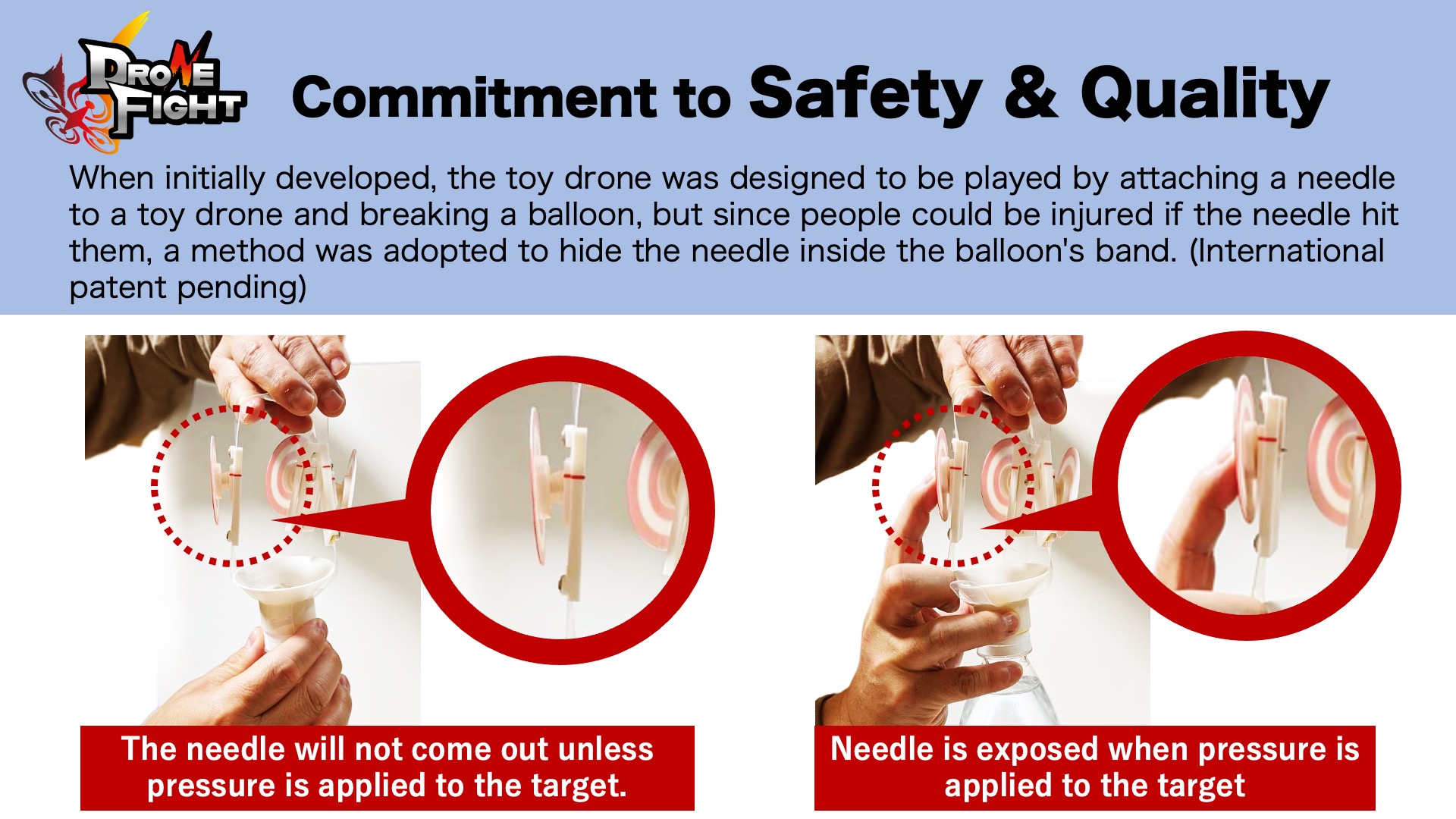 Illustration of how to play it safe