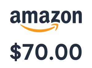 amazon shop 70USD