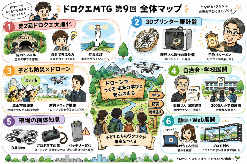 ドロクエMTG 第9回 全体マップ