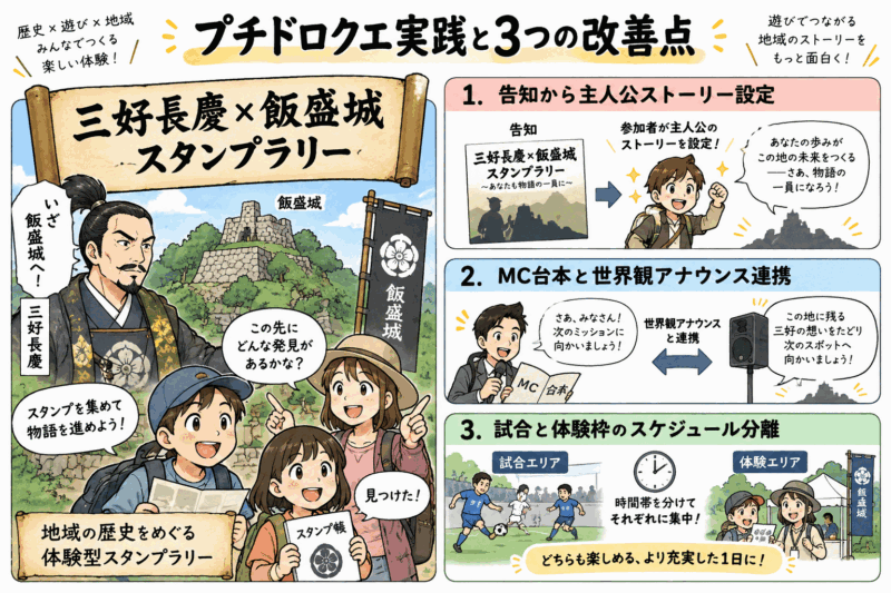 プチドロクエ実践と3つの改善点